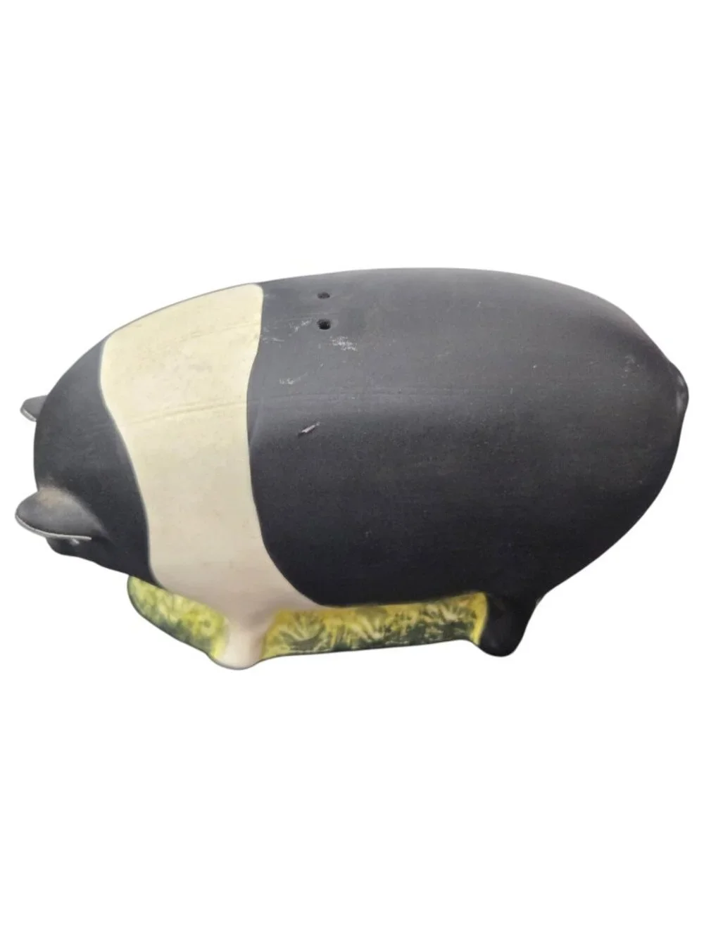 Sakura Cow Pig Salt Pepper Shaker Set Hand Painted Farm Country Core Vintage